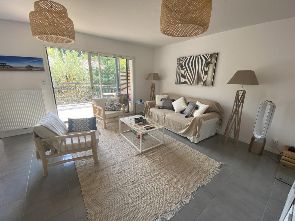Charmant Appartement Pour 6 En Centre-Ville D'Arcachon Avec Terrasse, Parking Et Wifi - Fr-1-474-174 Exterior foto